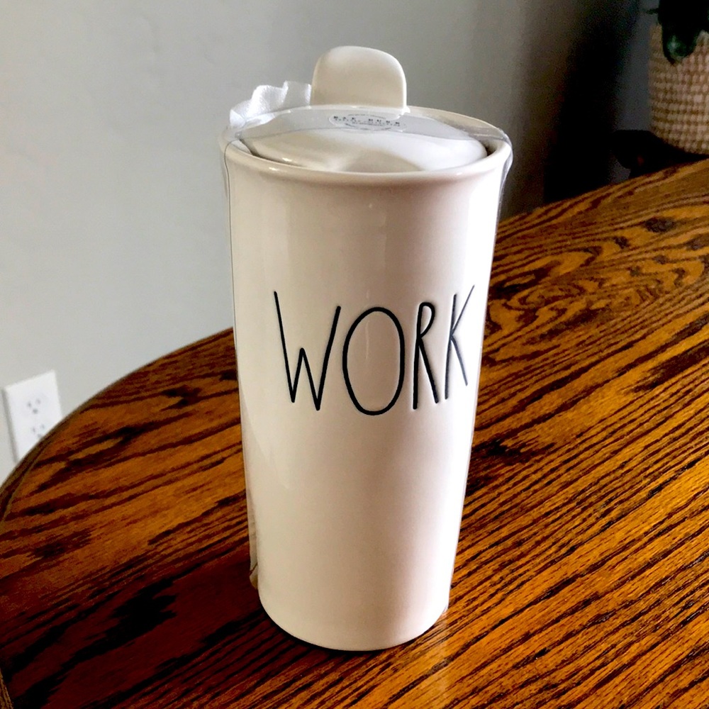RE Dunn tall ceramic mug